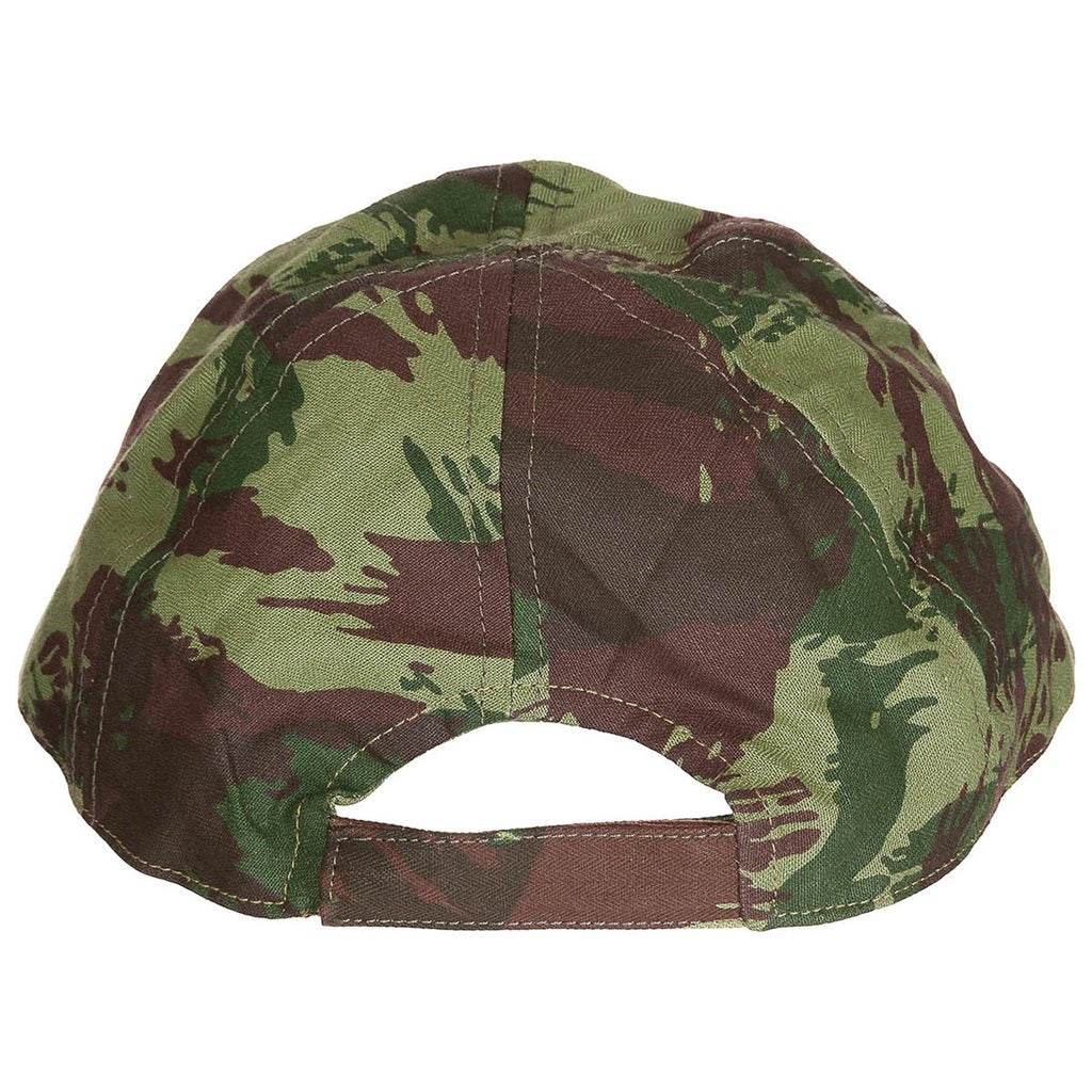 Gorra de campaña portuguesa camuflada, original militar