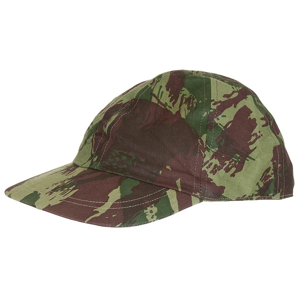 Gorra de campaña portuguesa camuflada, original militar