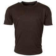 Camiseta funcional británica marrón usada por el Ejército Británico