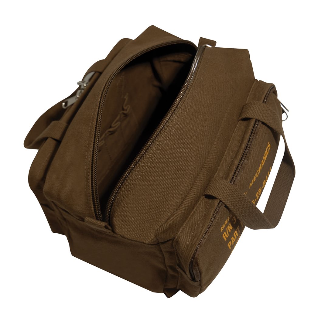 Bolsa de lona negra GI MECHANICS TOOL con asas reforzadas