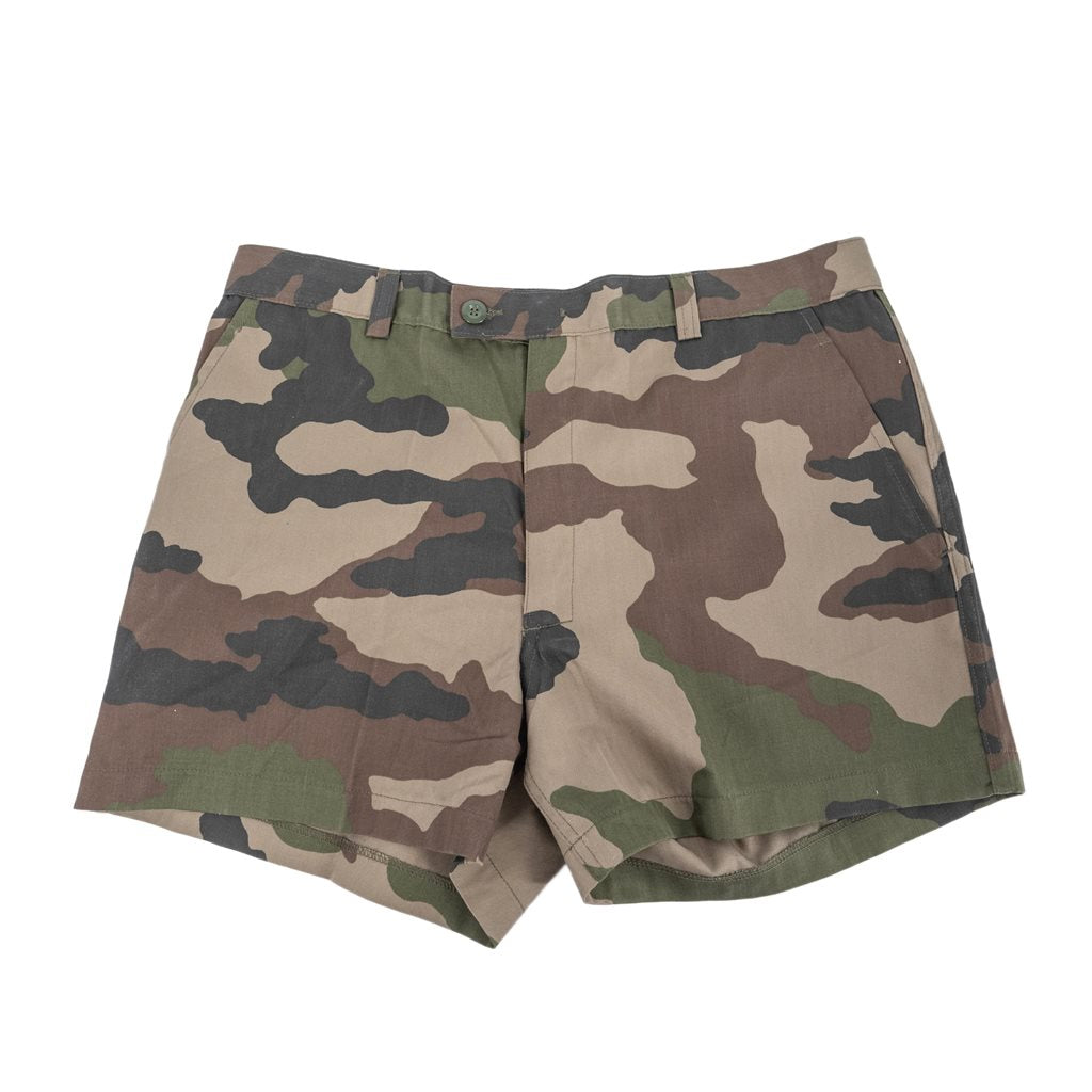 Pantalones cortos franceses F2 CCE TARN - camuflaje militar