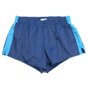 Trenky BW deportivas azules usadas con slip interior, 67% algodón 33% viscosa