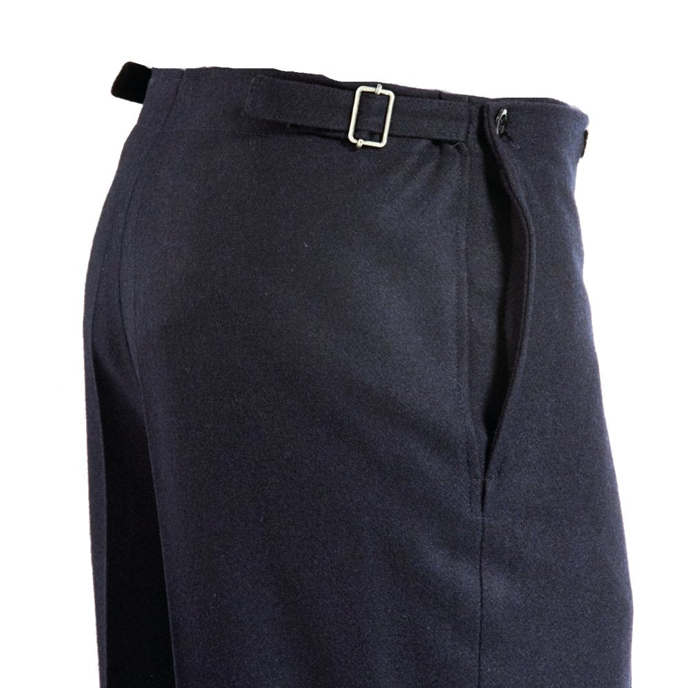 Pantalones BW Marine gabardina azul usados - foto 91150450