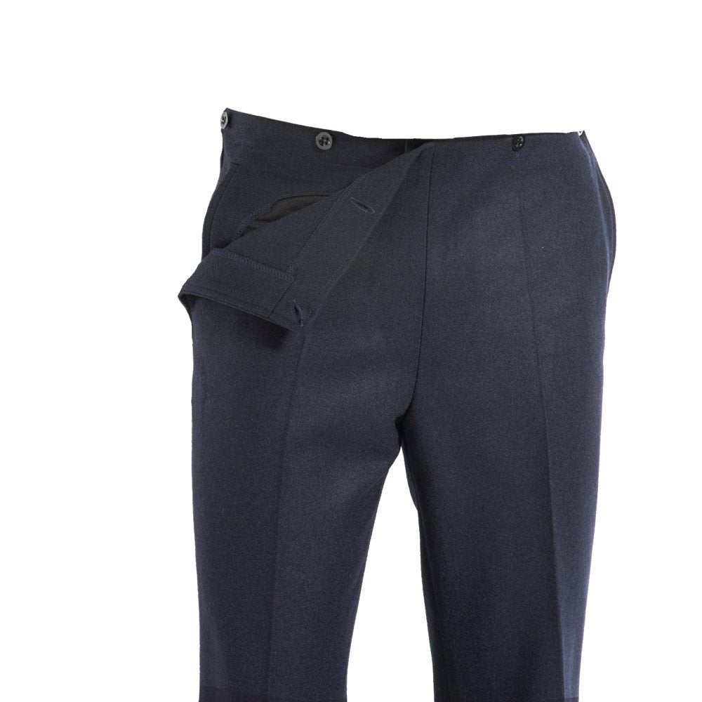 Pantalones BW Marine gabardina azul usados - foto 91150450