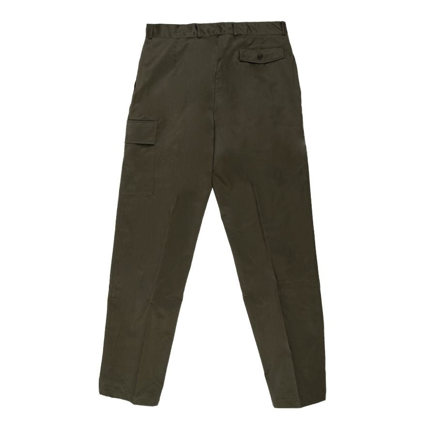 Pantalones militares belgas verdes con forro blanco, nuevos y sin usar