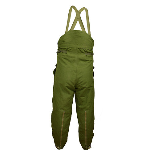 Pantalones moteros suecos acolchados verdes usados