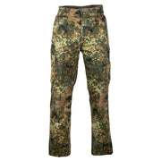 Pantalones infantiles usados BW Flecktarn originales Bundeswehr, 80% algodon 20% poliester