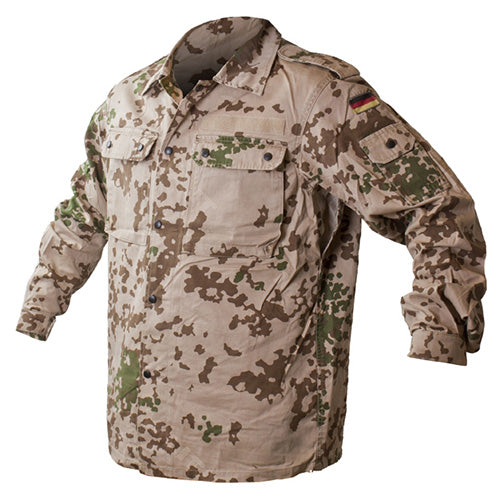 Chaqueta BW 3-FB Tropentarn usada - original militar, camuflaje