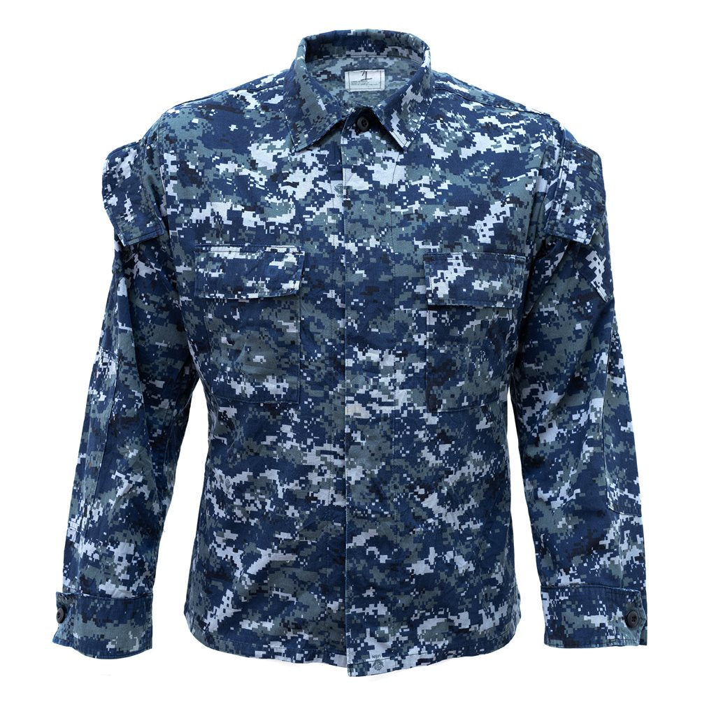 Chaqueta US NAVY NWU original usada, prenda militar auténtica