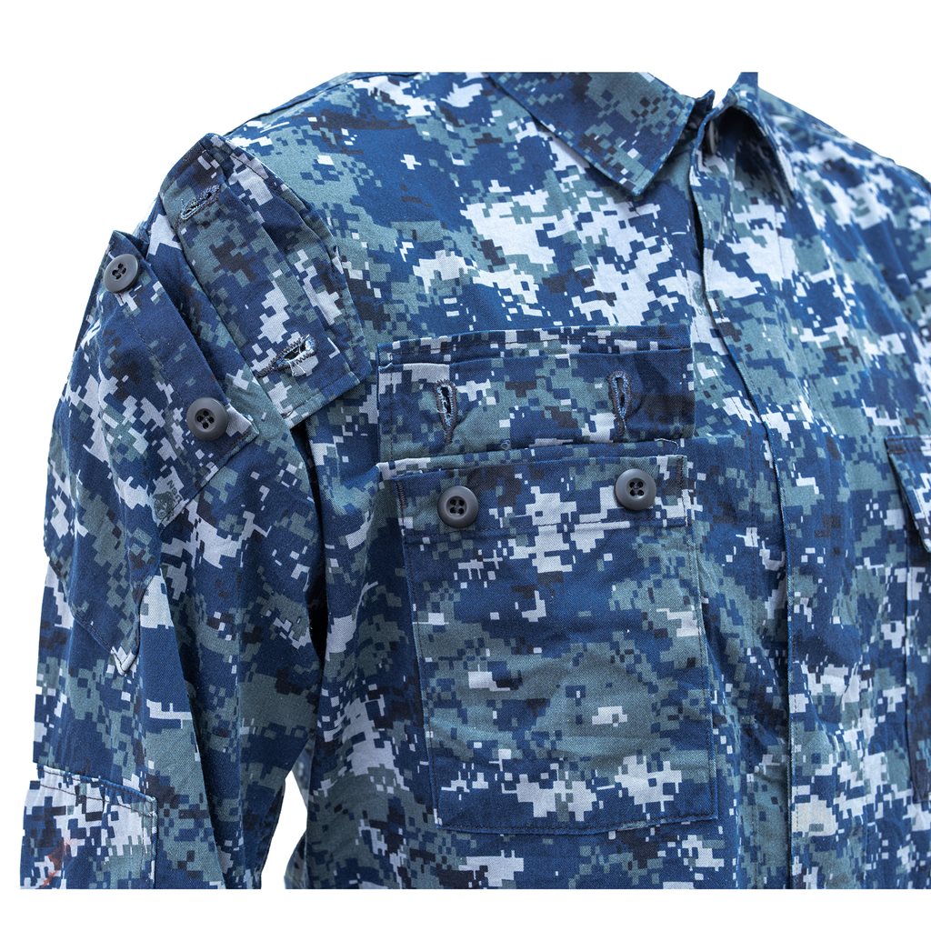 Chaqueta US NAVY NWU original usada, prenda militar auténtica