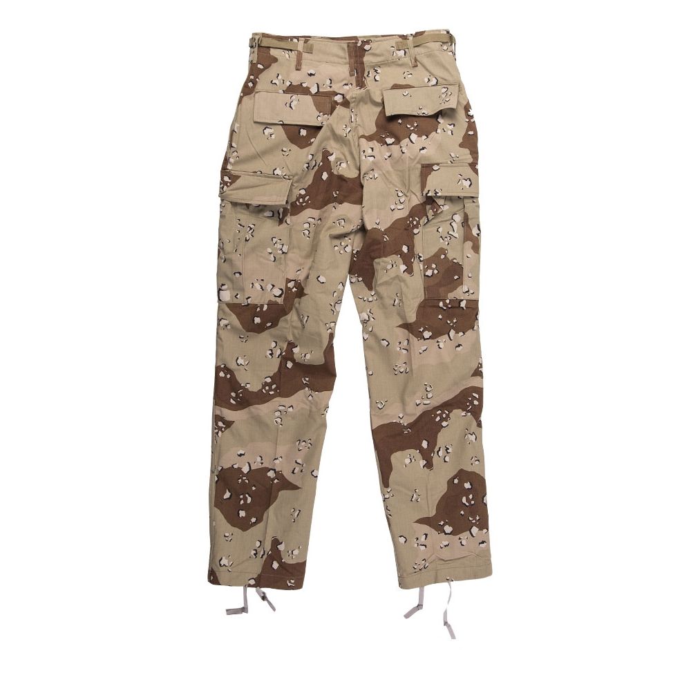 Pantalones US BDU originales en camuflaje desértico 6col