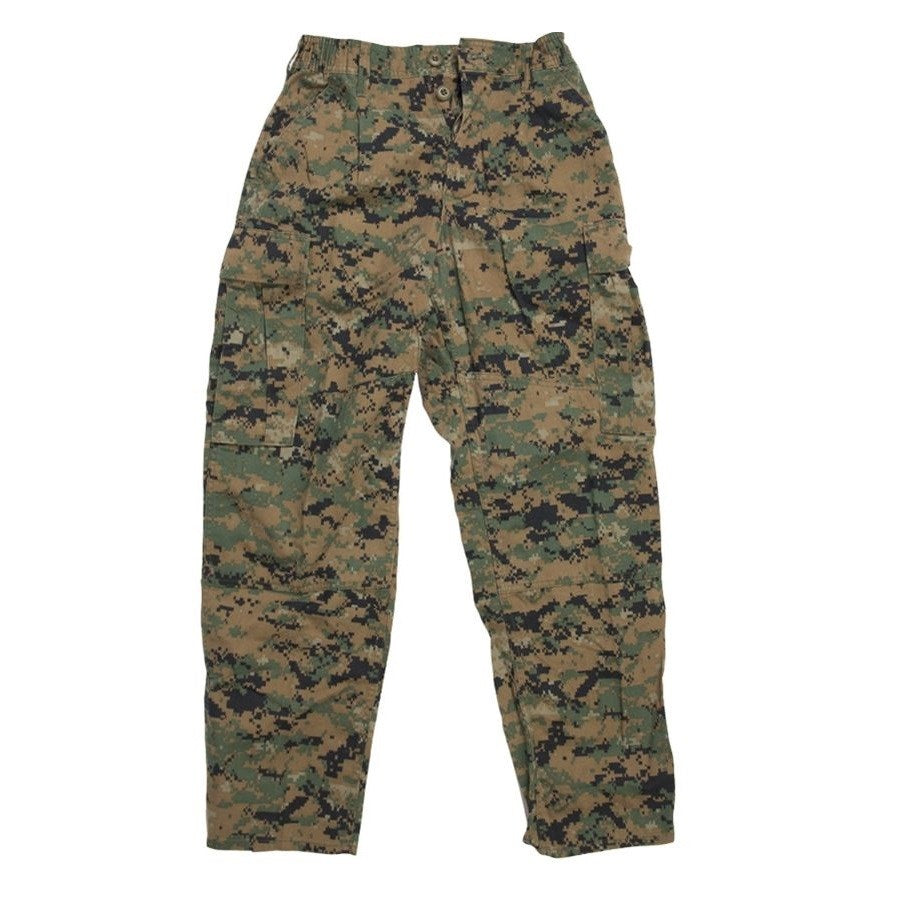 Pantalones USMC MARPAT Digital Woodland originales usados - detalle