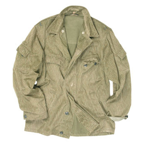 Blůza NVA letní tankistická, camuflaje jehličí, prenda militar usada