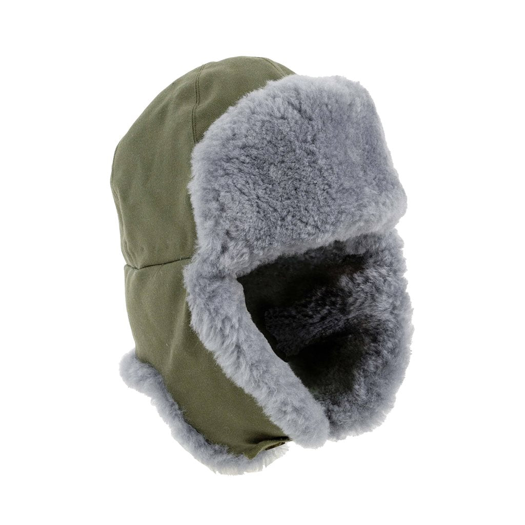 Beranice con piel AČR vz.97, gorro militar verde