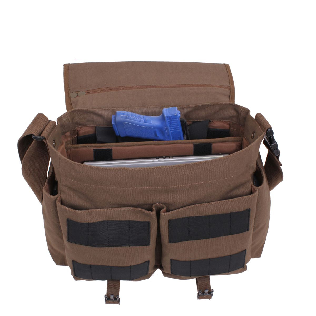 Bolso messenger CONCEALED CARRY bandolera de hombro para portación oculta