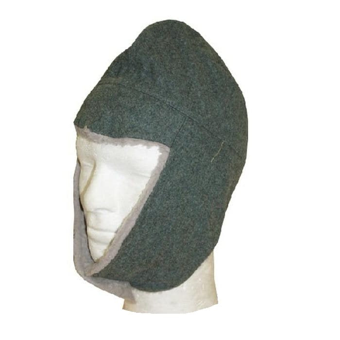 Gorro de invierno TUCH suizo usado con visera y orejeras