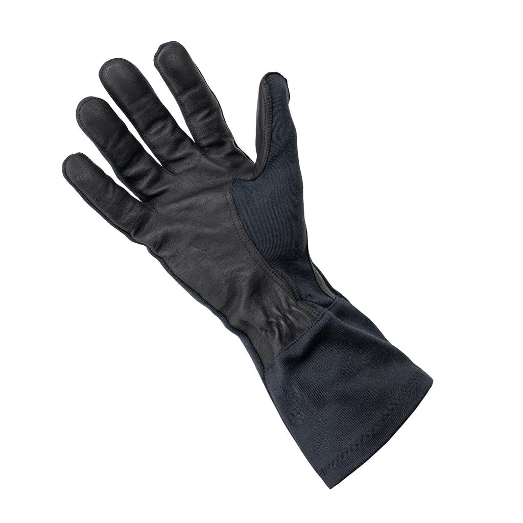 Guantes piloto BW aramida y cuero negros usados