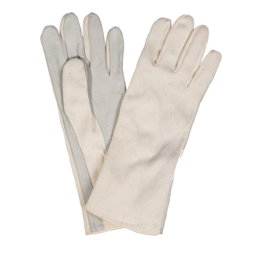 Guantes piloto BW aramida y cuero, blancos usados - 91252307