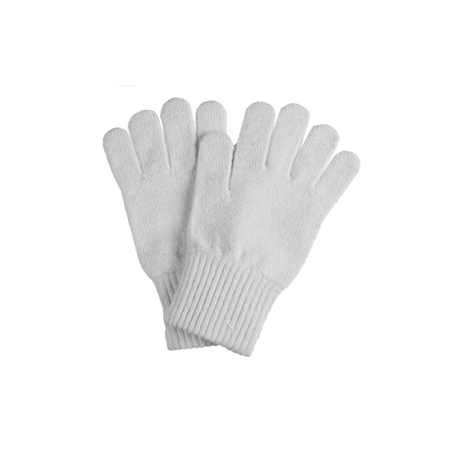 Guantes de dedos de invierno tejidos blancos AČR - original militar