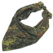 Pañuelo triangular militar FLECKTARN usado 60x40 cm - Bundeswehr