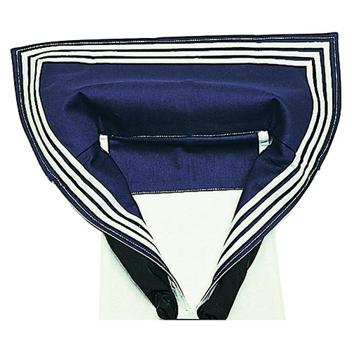Cuello marinero BW MARINE grande azul usado (Bundeswehr)