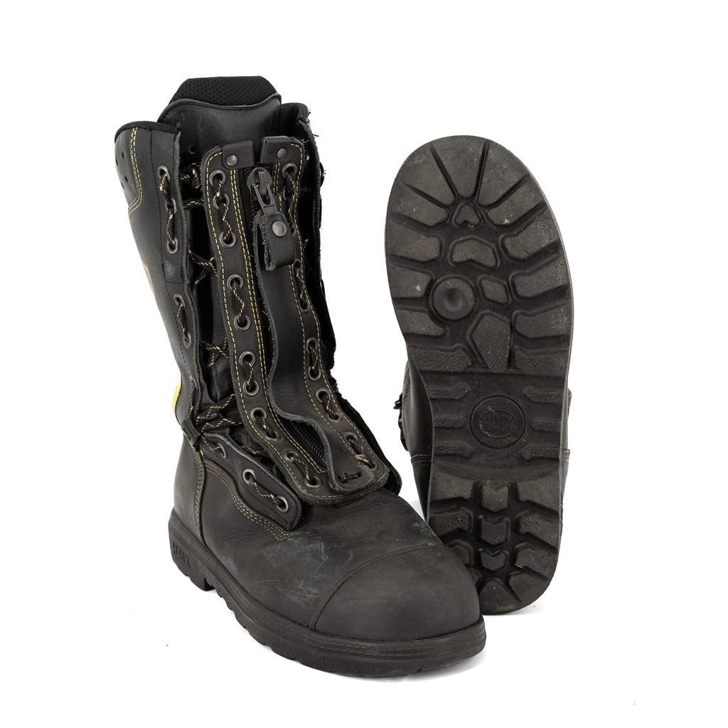 Botas de bombero usadas FIRE FLASH GAMMA con cordones - imagen del producto