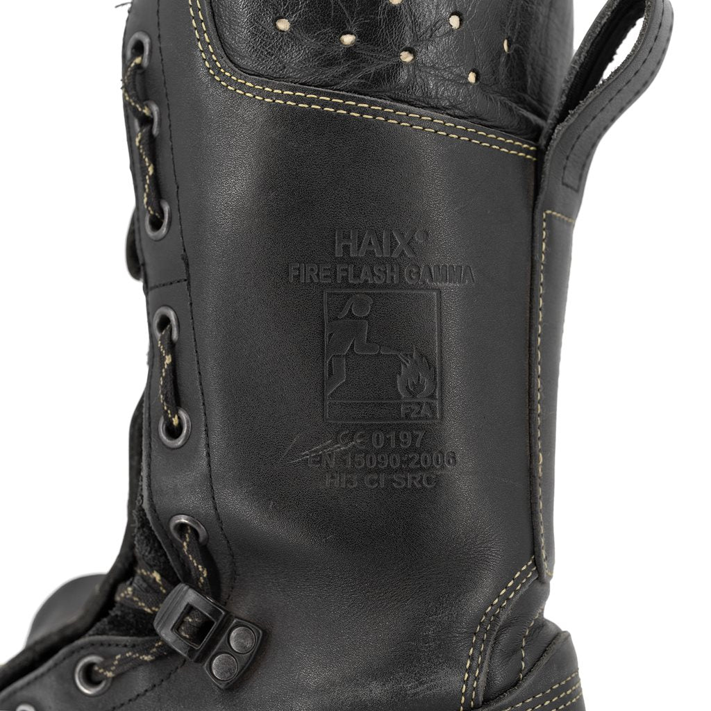 Botas de bombero usadas FIRE FLASH GAMMA con cordones - imagen del producto