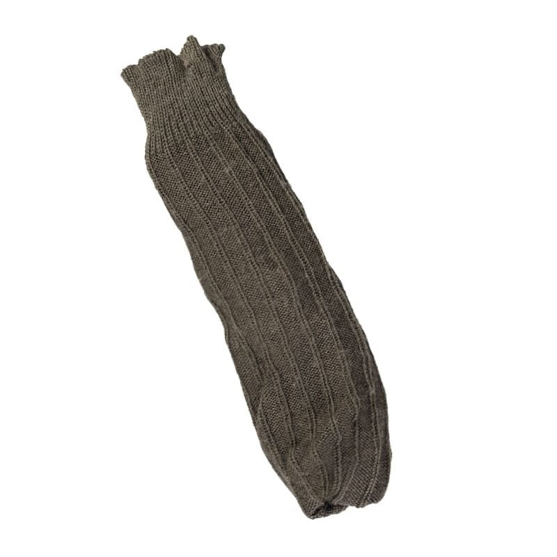 Calcetines BW por la rodilla verde-gris usados