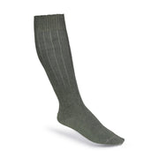 Calcetines BW por la rodilla verde-gris usados