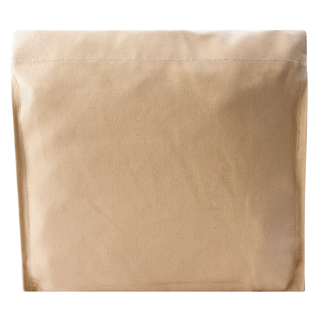 Bolso bandolera KHAKI STAR de lona vintage con tiras de cuero y hebilla, 30 x 28 x 9 cm