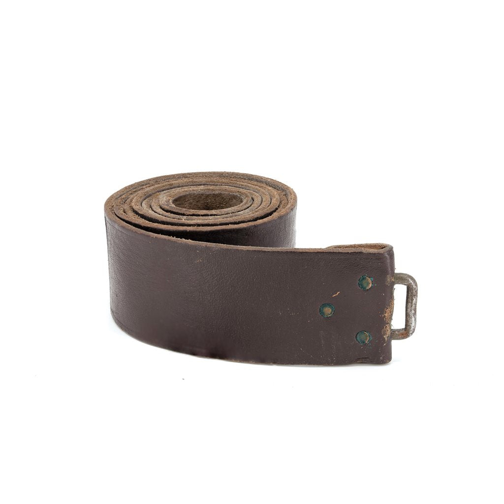 Cinturón ACR de cuero marrón 45 mm usado