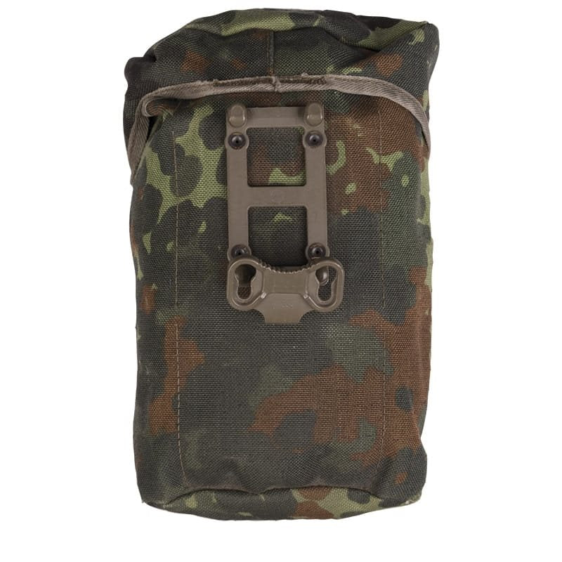 Funda para cantimplora militar BW Flecktarn usada