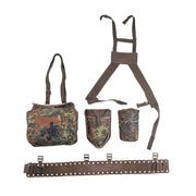 Sistema portador BW Flecktarn usado - set 5 piezas