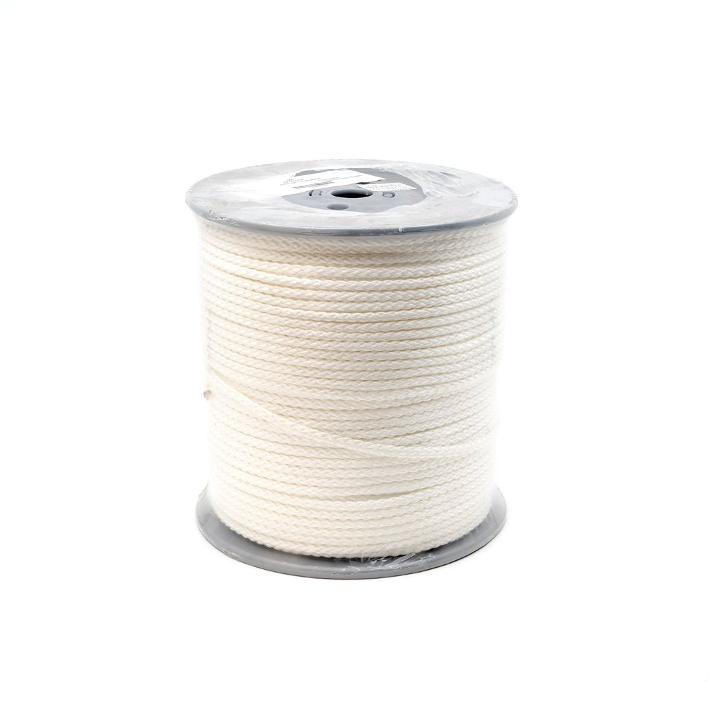 Cuerda trenzada de polipropileno blanca en carrete, 7 mm, 250 m (ref. 91362752)