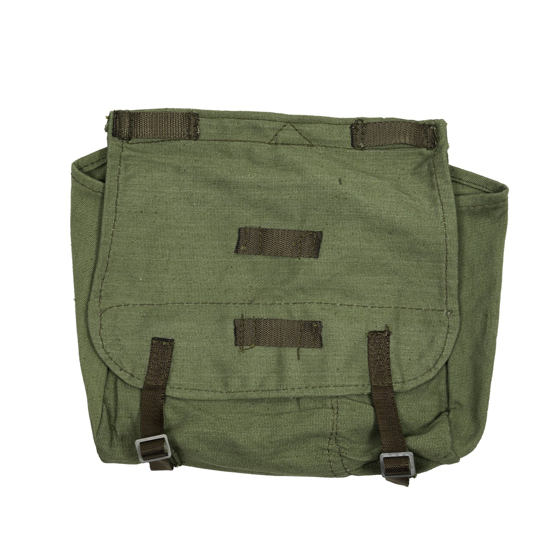 Bolsa de hombro CHLEBNÍK de lona rumana usada