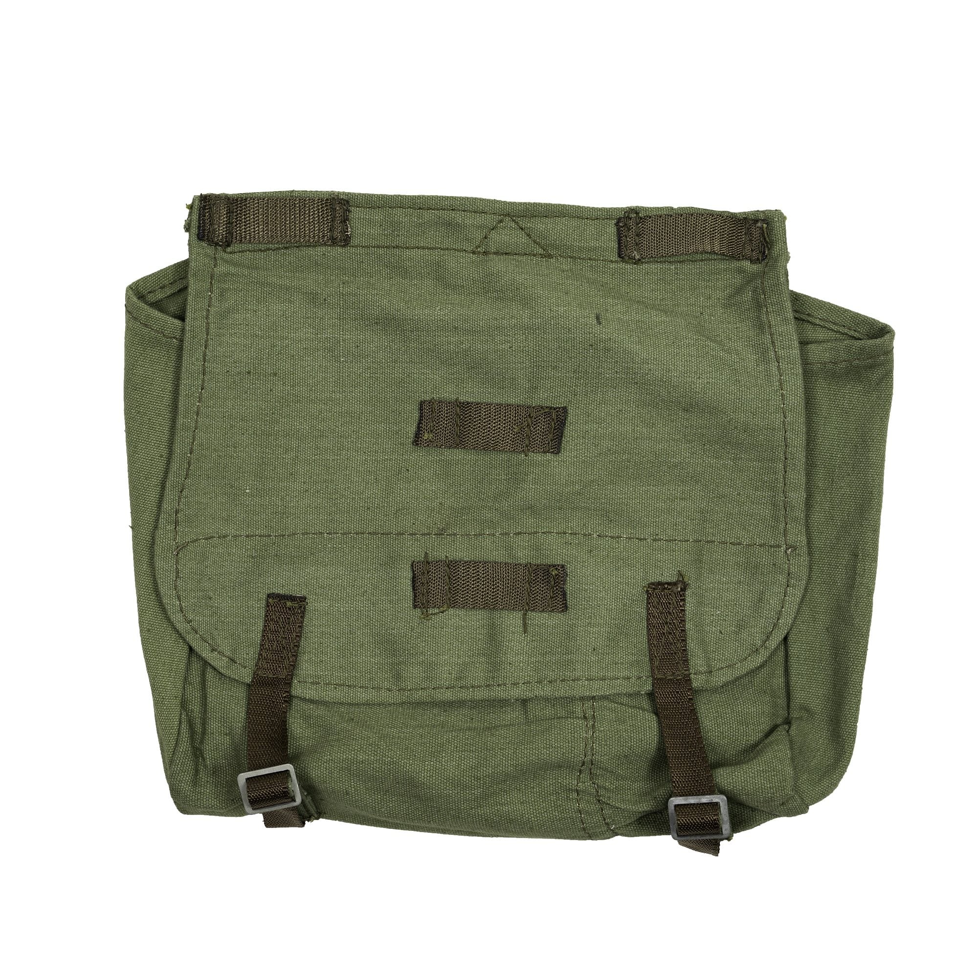 Bolsa de hombro CHLEBNÍK de lona rumana usada