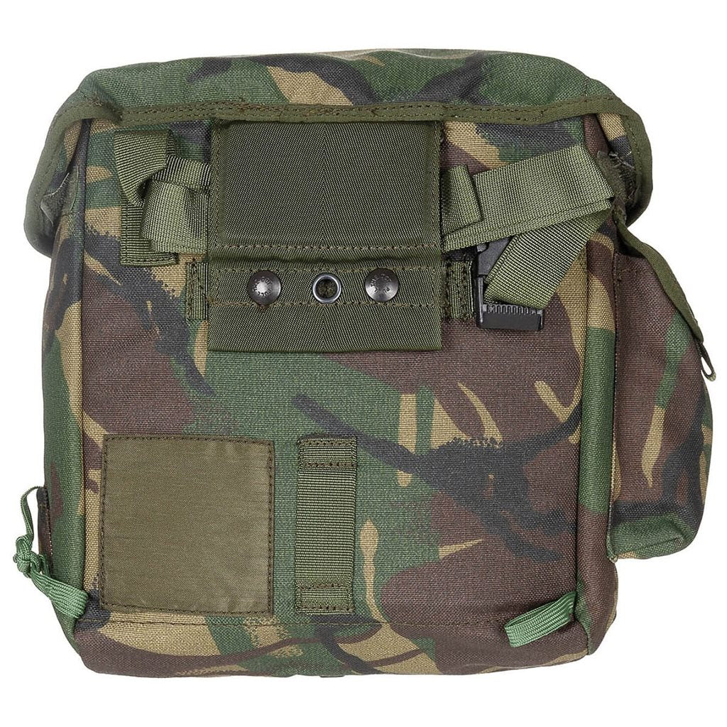 Funda para máscara de gas DPM usada por el ejército británico