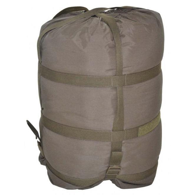 Bolsa compresiva Carinthia usada de color verde