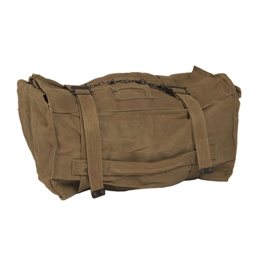 Bolsa de transporte italiana canvas negra 55x35x25 cm