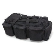 Bolsa/mochila de transporte grande CARGO negra con 3 bolsillos laterales, usada (ID 91384103)