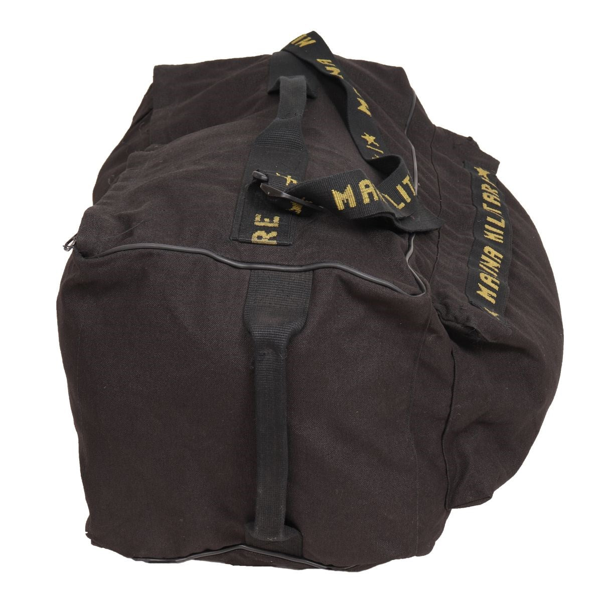 Bolsa de transporte italiana Marina Militare usada, 50x30x30 cm