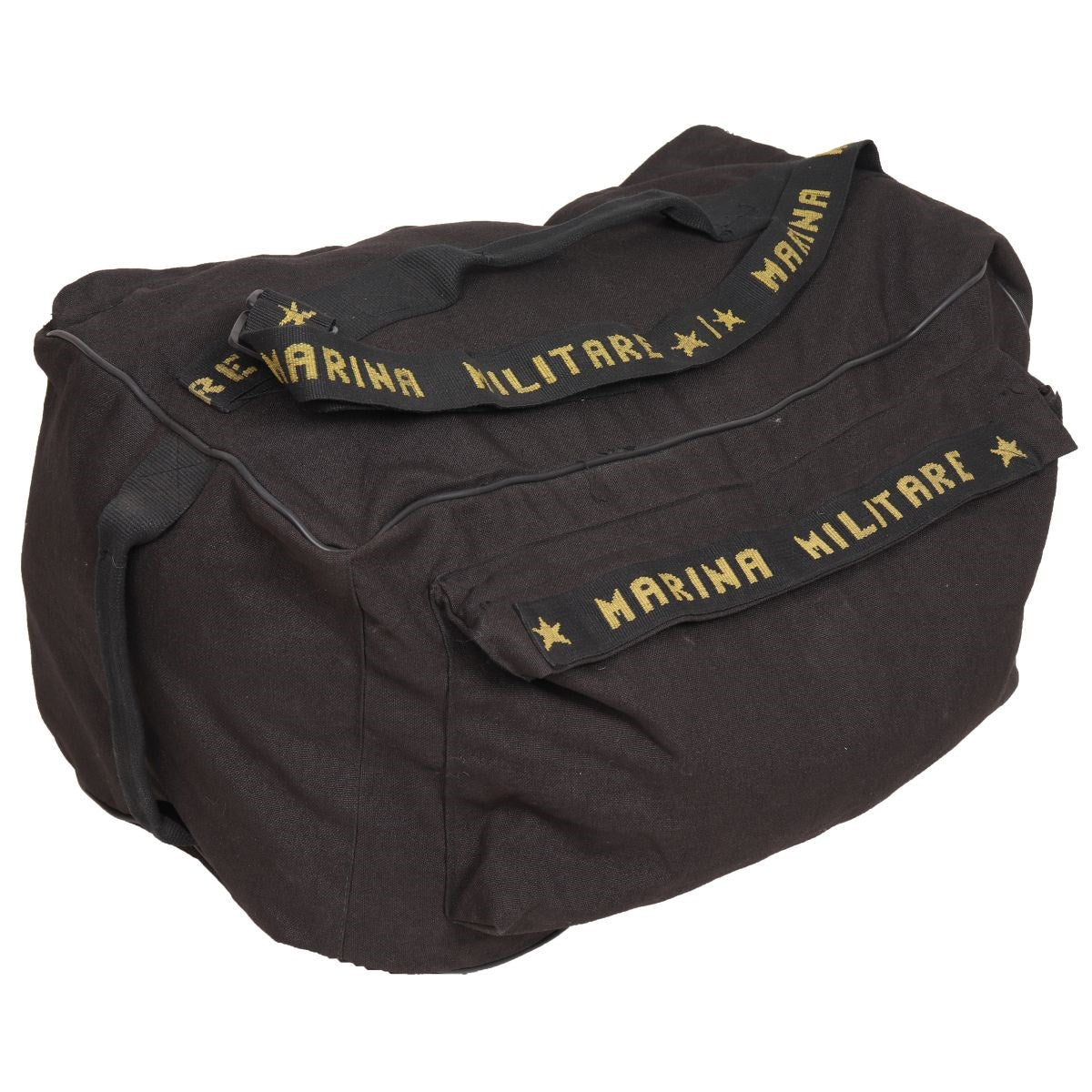 Bolsa de transporte italiana Marina Militare usada, 50x30x30 cm