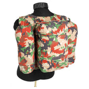 Mochila suiza M70 camuflada para chaqueta SCHWEIZ TARN, lona usada
