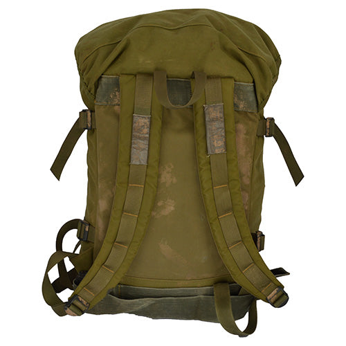 Mochila Berghaus Munro 35 l militar verde usada, excedente Bundeswehr