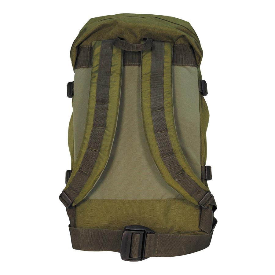 Mochila Berghaus Munro 35 L verde, original militar usada