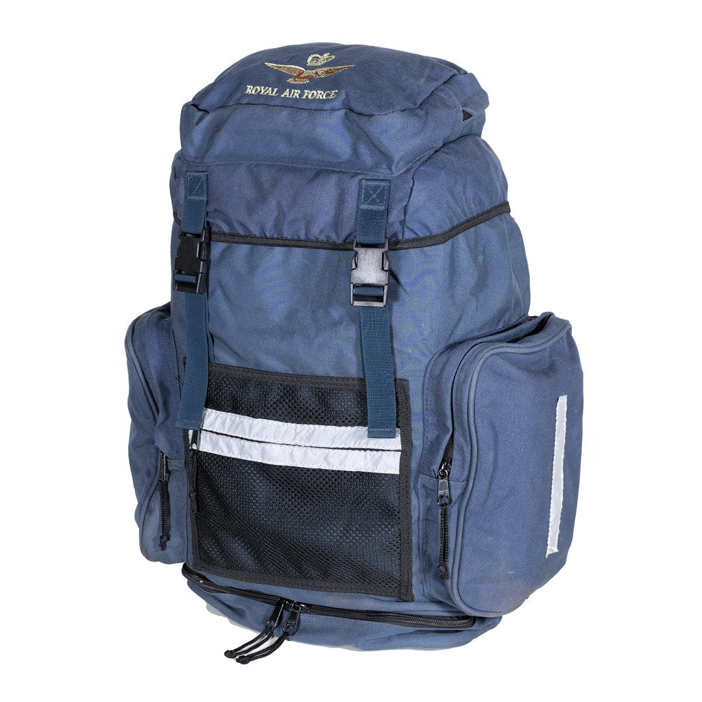 Mochila RAF británica Medium Daysack azul usada