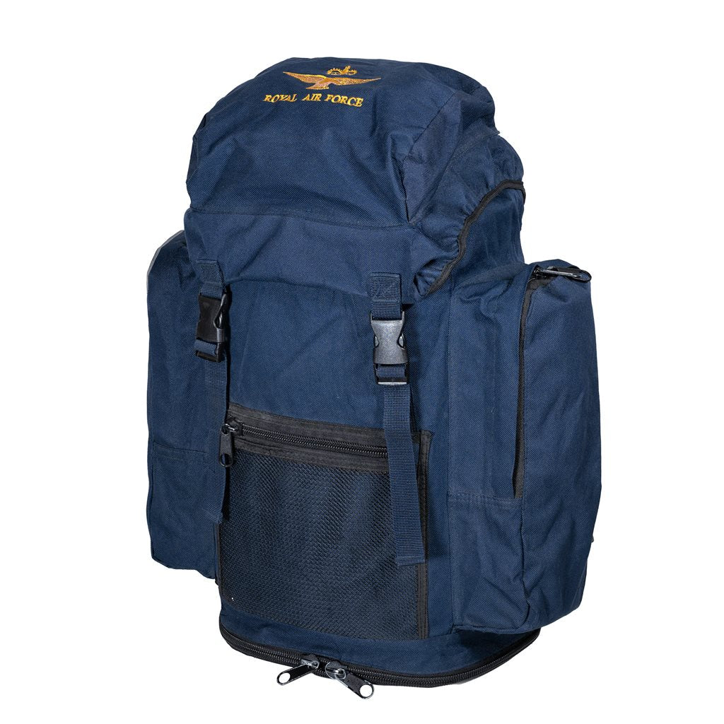Mochila RAF británica Field Pack 30 l azul usada - original Royal Air Force