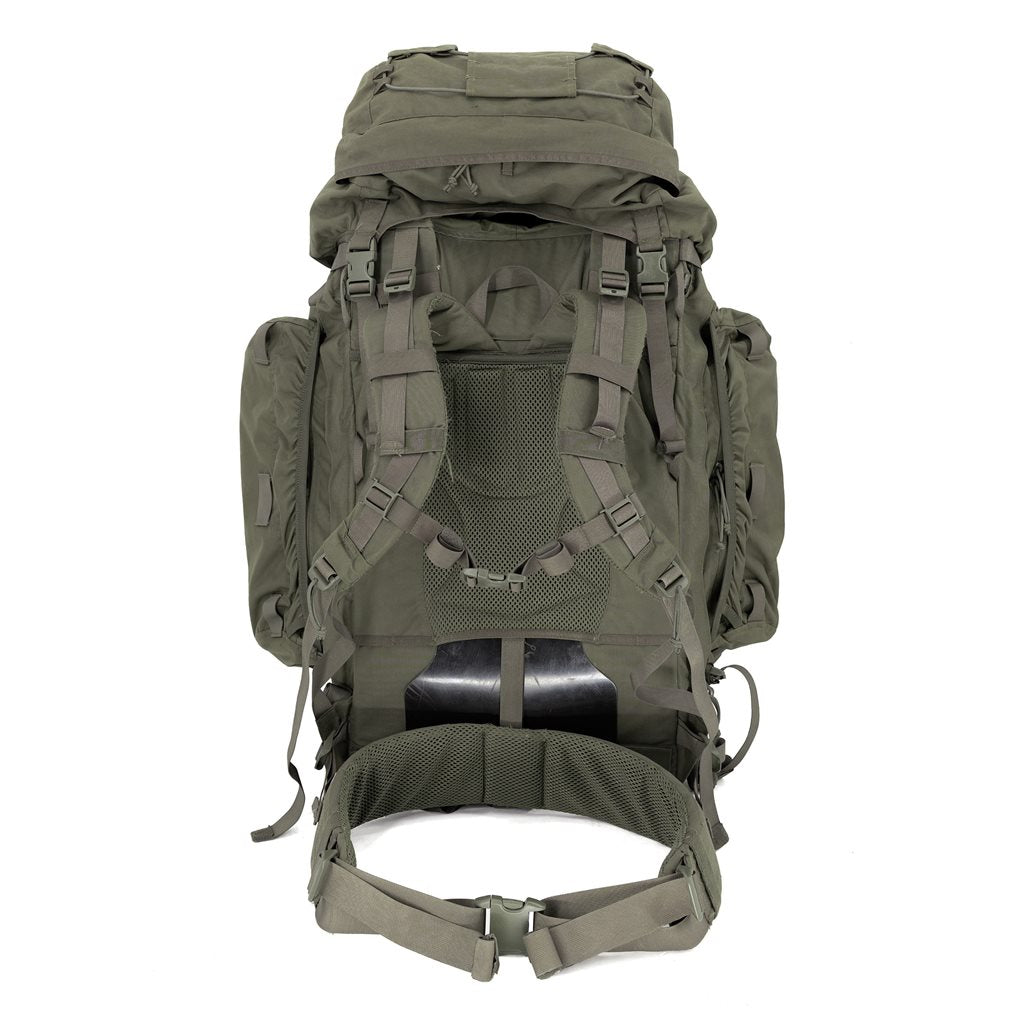 Mochila militar BW Snigel Design 110L verde usada