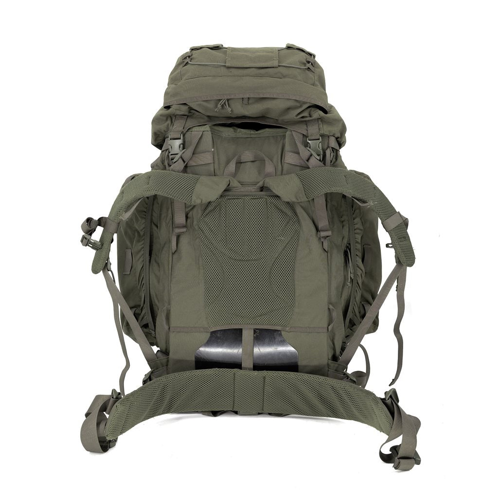 Mochila militar BW Snigel Design 110L verde usada