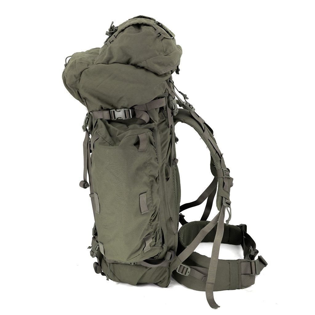 Mochila militar BW Snigel Design 110L verde usada